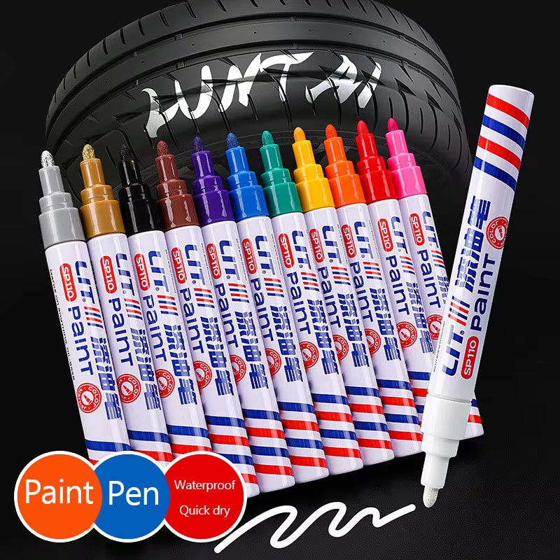 Car Scratch Repair Pen Auto Touch up Paint Pen Fill Remover Vehicle Rubber Tyre CD Metal Permanent Paint Marker for Car Styling