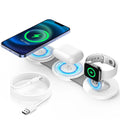 Ultimate 3-in-1 Wireless Charging Station for iPhone, AirPods, and Apple Watch - 15W Fast Charger for iPhone 16/15/14/13/12 Pro Max, Compatible with AirPods 3/2/Pro and iWatch 9/8/7/6/SE/5/4