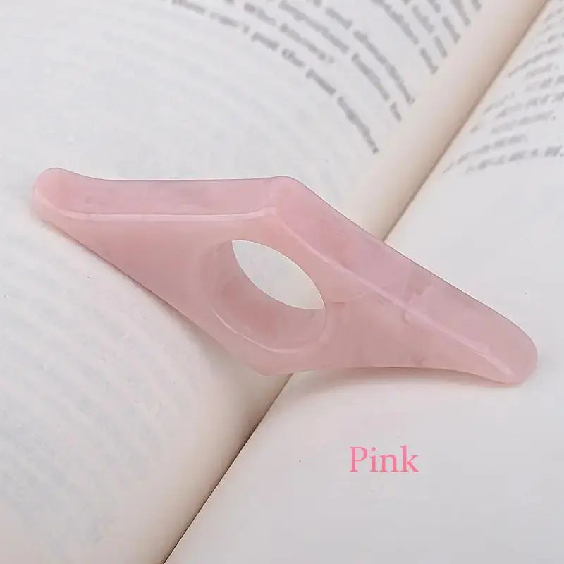 Creative Reading Page Finger Holder, Resin Portable Thumb Page Holder, Reading Aid Tool, Book Accessories #GLOBAL PICKS