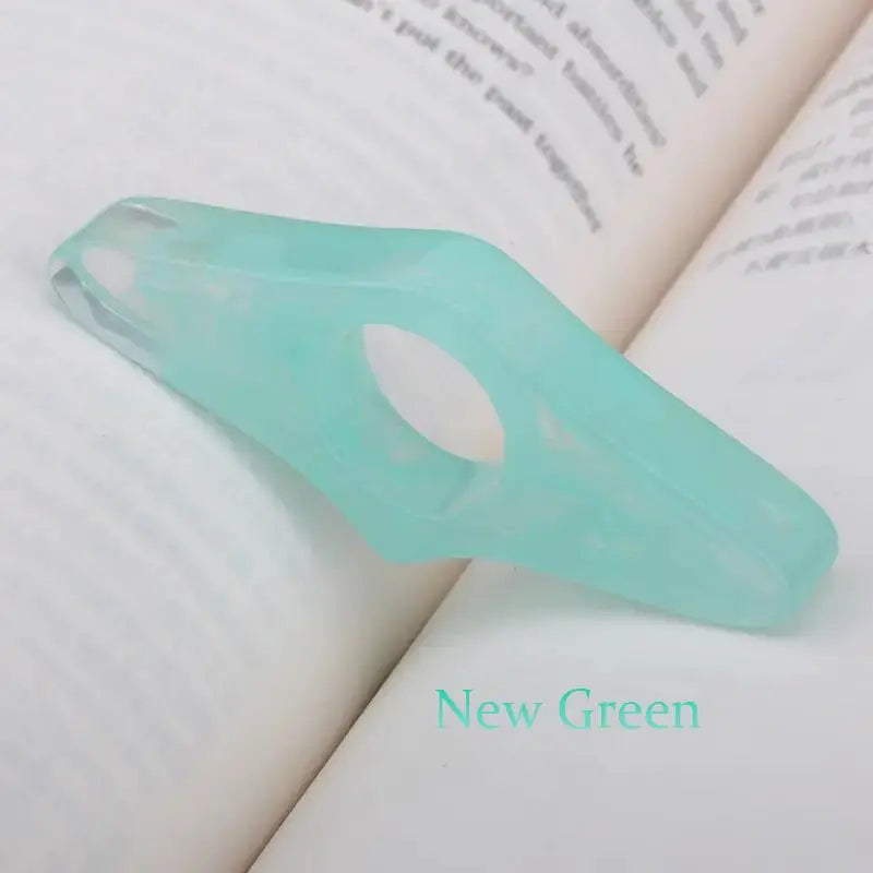 Creative Reading Page Finger Holder, Resin Portable Thumb Page Holder, Reading Aid Tool, Book Accessories #GLOBAL PICKS
